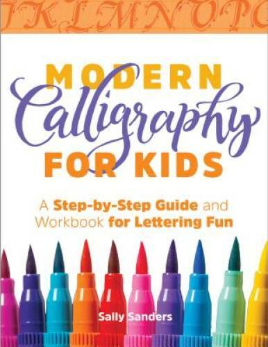 Modern calligraphy for kids - modern, kids: