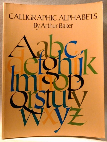Calligraphic alphabets - calligraphic,