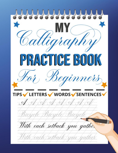 Calligraphy practice book - my,
