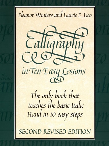 Calligraphy ten easy - calligraphy, in