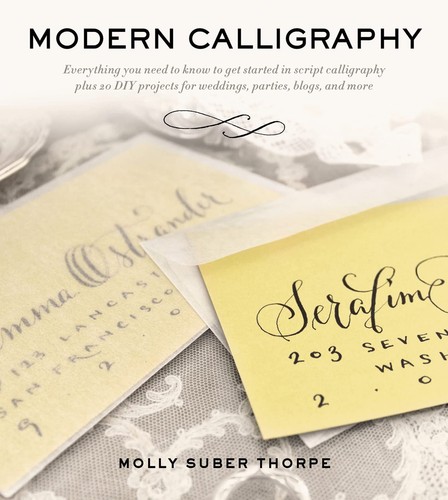 Modern calligraphy everything - modern, calligraphy: